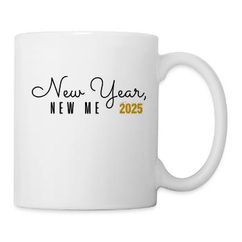 New Year, New me - Tasse - Weiß - Rechts