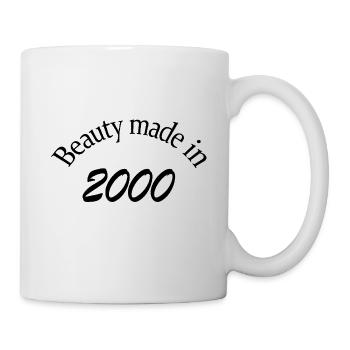 Beauty Made In 2000 - Mug blanc - blanc - Droite