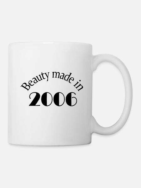 Beauty Made In 2006 - Mug - white