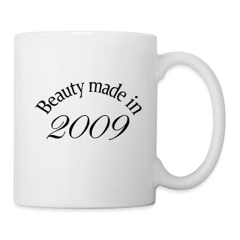 Beauty Made In 2009 - Mug - white - Right