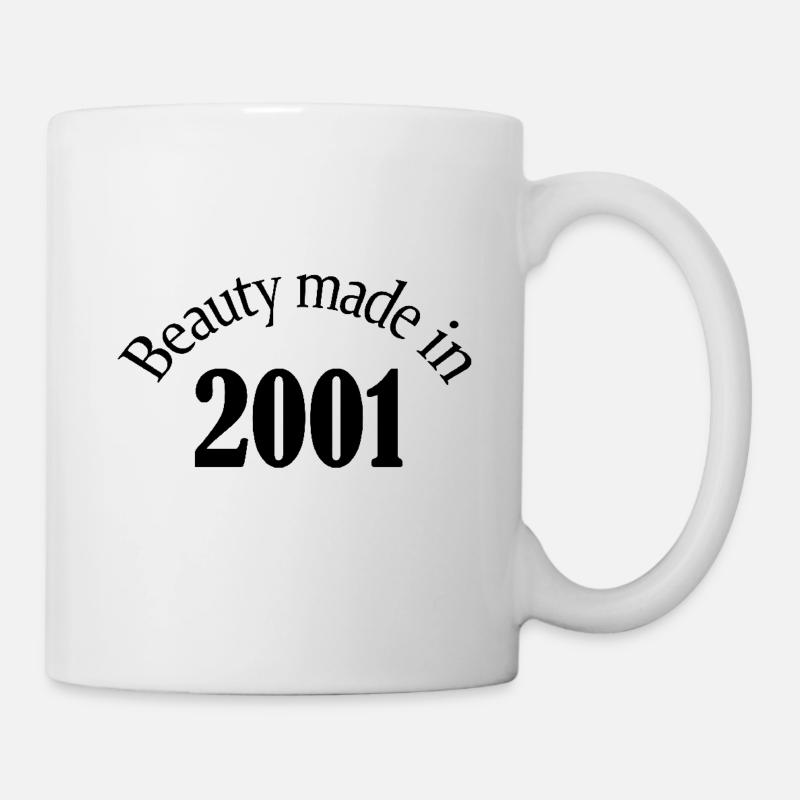 Beauty Made In 2001 - Mug - white