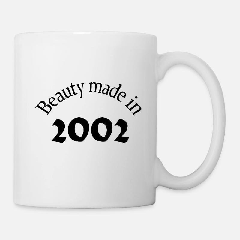 Beauty Made In 2002 - Mug - white