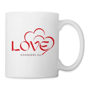 Valentine's day - Mug blanc - blanc - Droite