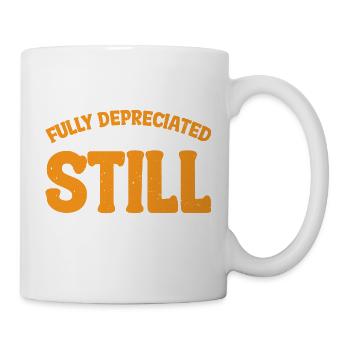 Fully Depreciated But Still In Use 39 - Tasse - Weiß - Rechts