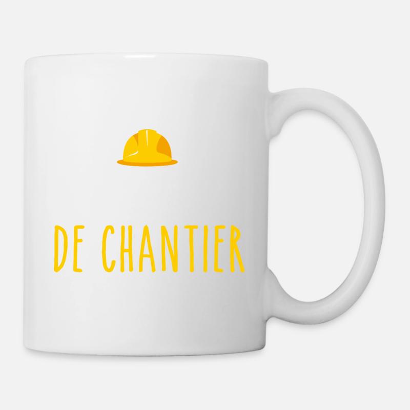 Bauleiter - Tasse - Weiß
