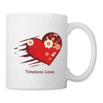Zeitlose Liebe - Tasse - Weiß - Rechts