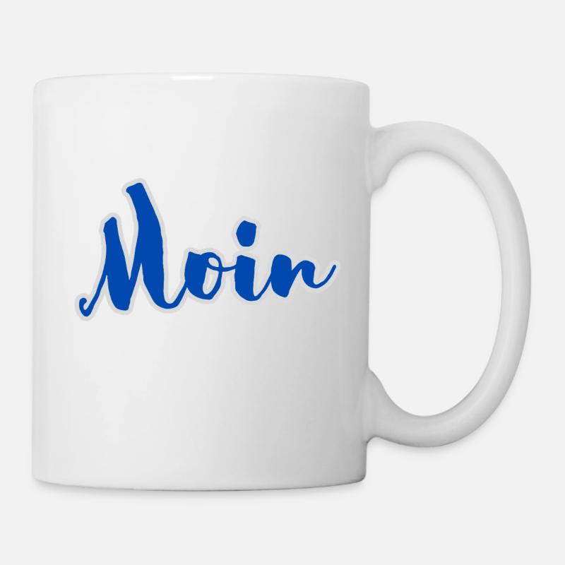 Moin - Tasse - Weiß