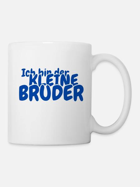 Ich bin der kleine Bruder - Tasse - Weiß