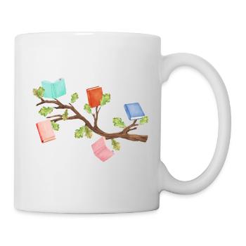 Bucheiche - Tasse - Weiß - Rechts