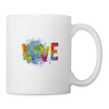 I love my planet - Mug - white - Right