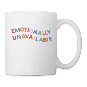 Emotionally Unavailable - Mug - white - Right