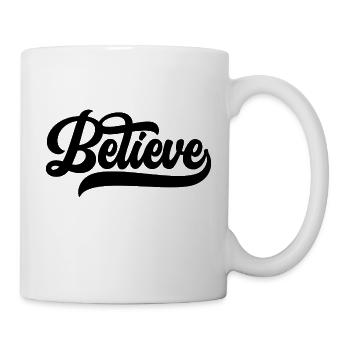Croyance - Mug blanc - blanc - Droite