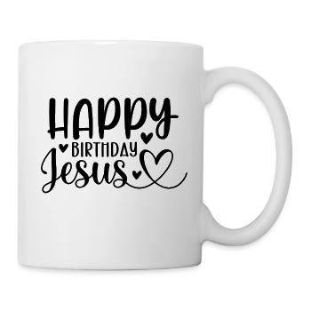 Happy Birthday Jesus - Mug - white - Right