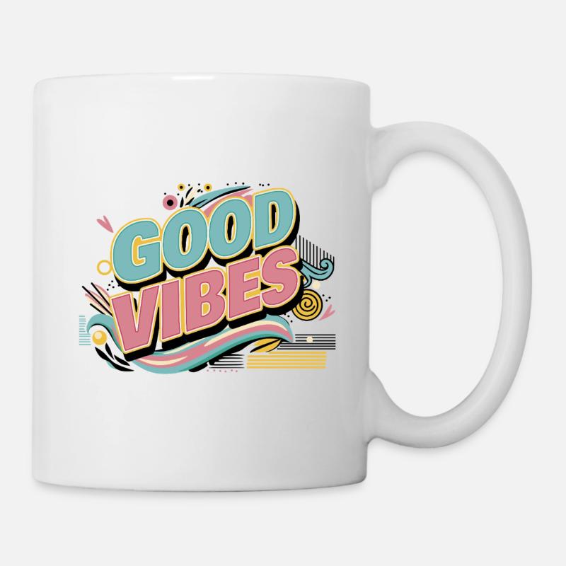 Soyez positif - Mug blanc - blanc