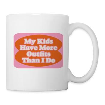 Tenue Battle Maman vs Enfants - Mug blanc - blanc - Droite