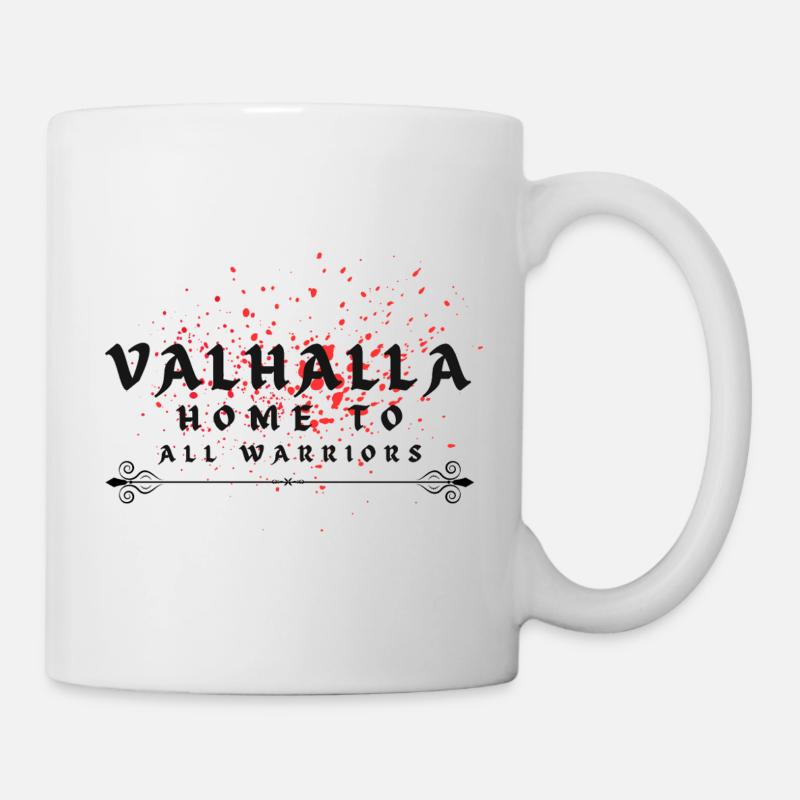 Maison de tous les guerriers - Mug blanc - blanc