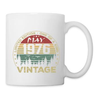 May 1976 May 1976, Vintage May 1976 May 1976 - Mug - white - Right