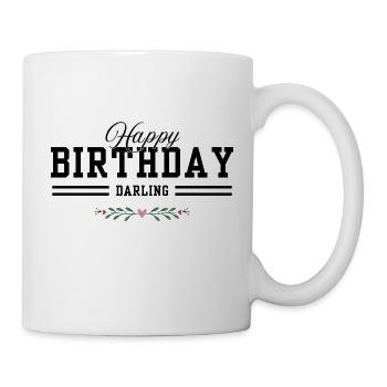 Bon anniversaire - Mug blanc - blanc - Droite