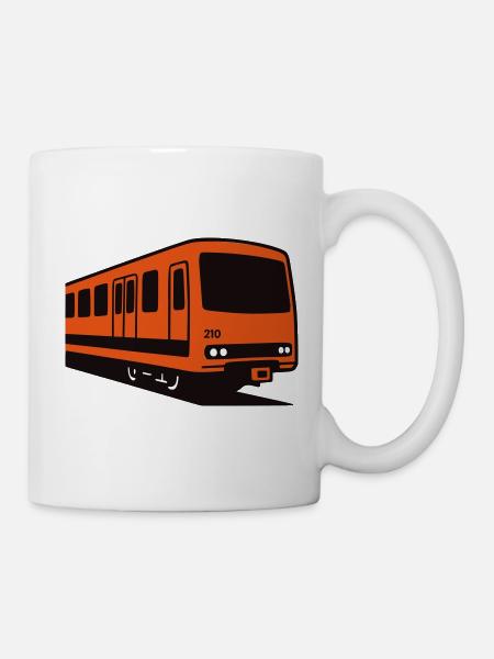 U-Bahn Helsinki - Tasse - Weiß
