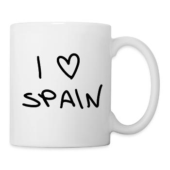 J’adore l’Espagne - Mug blanc - blanc - Droite