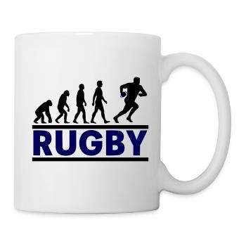 Rugby Evolution Sportmannschaft - Tasse - Weiß - Rechts