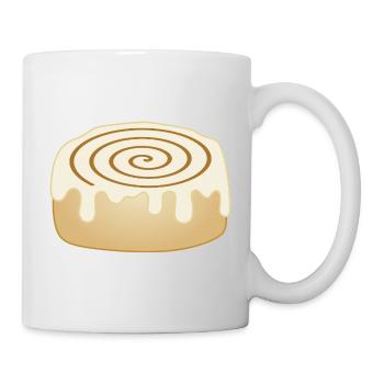 cinnamon roll - Mug - white - Right