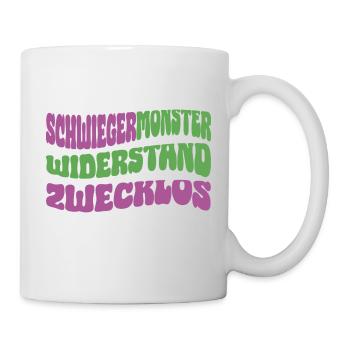 Monster-in-law resistance futile. - Mug - white - Right