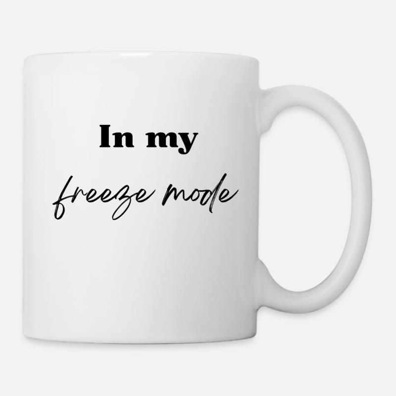 En mode gel - Mug blanc - blanc