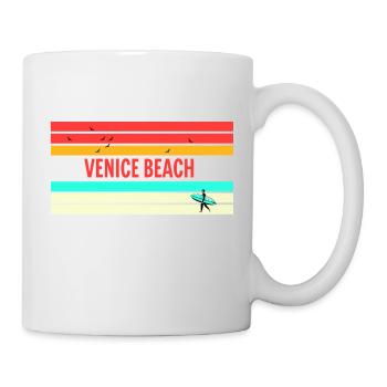 Venice Beach: Perfect Gift & Souvenir! - Mug - white - Right