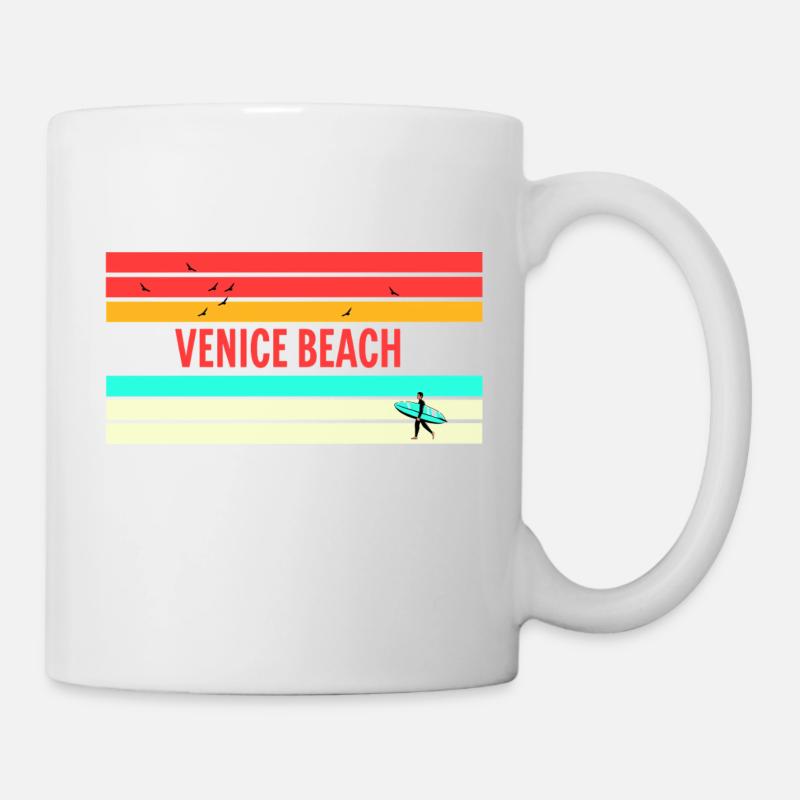 Venice Beach: Perfect Gift & Souvenir! - Mug - white