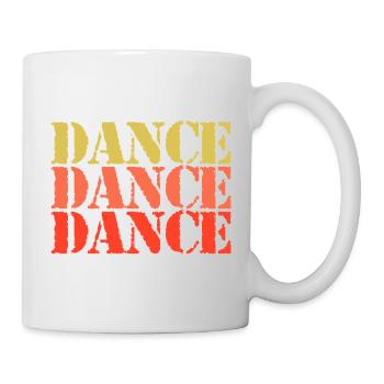 Danser - Mug blanc - blanc - Droite