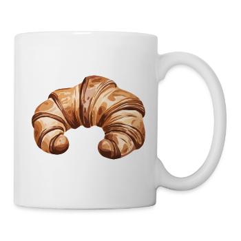 Croissant Simple Food Lover - Mug blanc - blanc - Droite