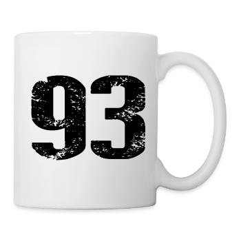93 Number Jersey - Mug - white - Right
