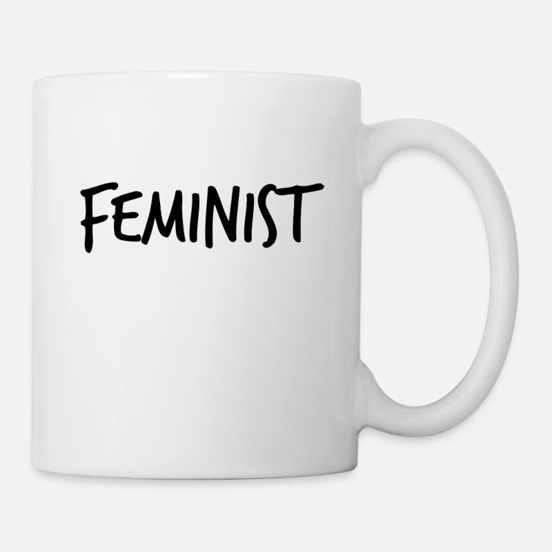 Feminist - Tasse - Weiß