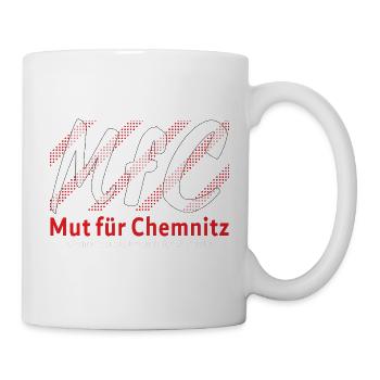 Chemnitz Mut für Chemnitz - Tasse - Weiß - Rechts