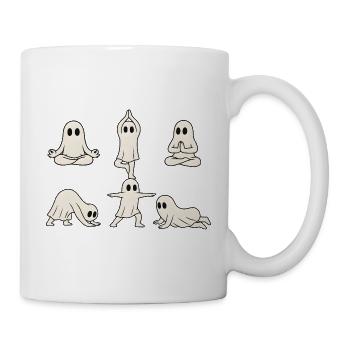 Geist Yoga Motive für entspannte Momente - Tasse - Weiß - Rechts