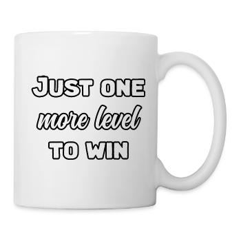 Gamer Grind: Just One More Level To Victory	 - Mug - white - Right