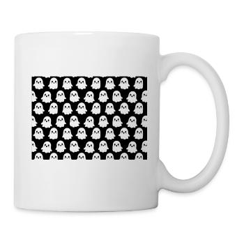 Cute Ghosts Pattern - Mug - white - Right