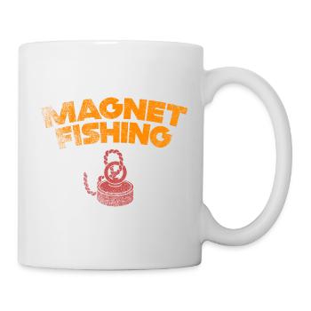 Neodymium Magnet Fishing Magnetic Fisher - Mug - white - Right