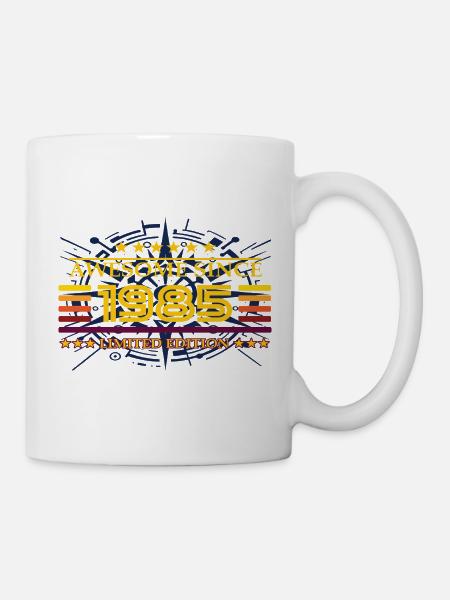 Awesome since 1985 Limited Edition - Tasse - Weiß