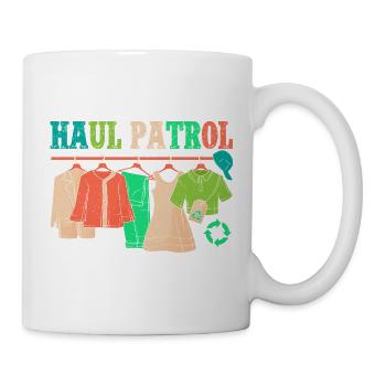 Thrift Shopper Haul Patrol Thrift Store - Tasse - Weiß - Rechts