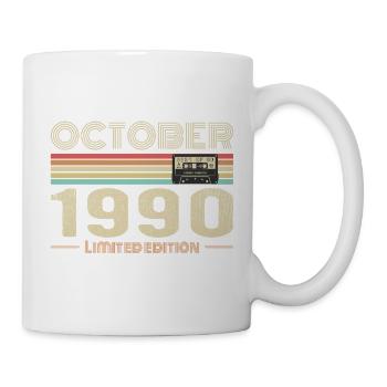 Birthday october 1990 - Mug - white - Right