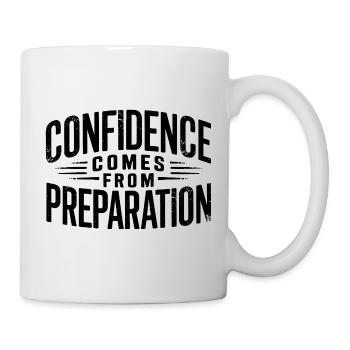 Confident Gamer Typography, Success Motivation - Mug - white - Right