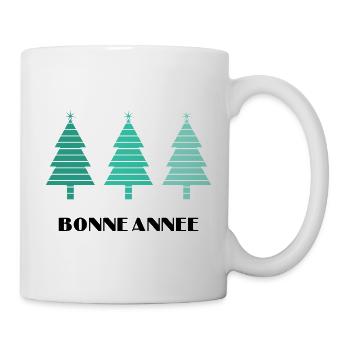 ALLES GUTE ZUM NEUEN JAHR. SILVESTER. NEUJAHR - Tasse - Weiß - Rechts