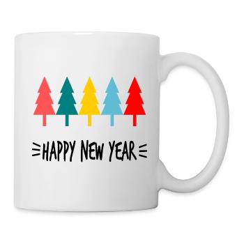 ALLES GUTE ZUM NEUEN JAHR. SILVESTER. NEUJAHR - Tasse - Weiß - Rechts