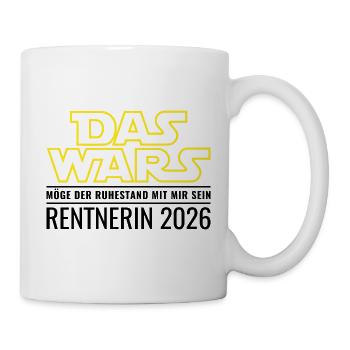 Pensioner 2026 Retirement That's It Pension Gift - Mug - white - Right