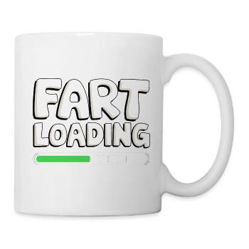 Barre de progression du chargement des pets - Mug blanc - blanc - Droite