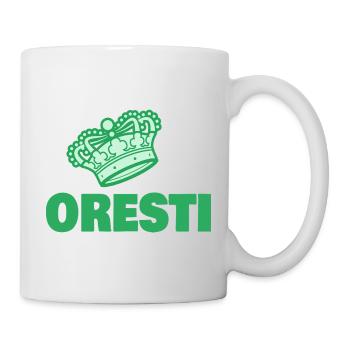 Cadeau pour Oresti - Mug blanc - blanc - Droite