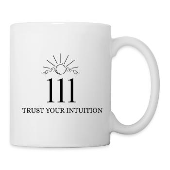 Numéro angélique 111 – Faites confiance à votre intuition - Mug blanc - blanc - Droite