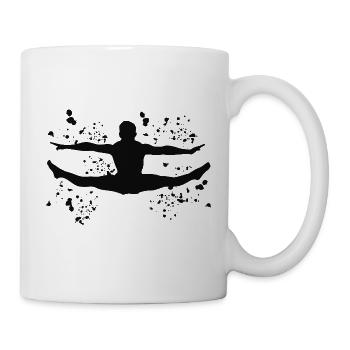 Gymnastics Floor Artistic Gymnastics - Mug - white - Right